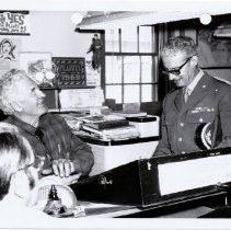 Maj. Gen. Remo Fratoni with DLI West Coast staff, 1970.