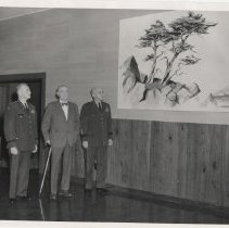 Samuel F. B. Morse with His Cypress Painting, 1965-1967.