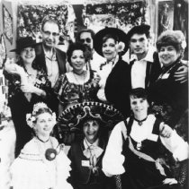 DLI Spanish Department instructors with Dr. Muhammad Taba Tabai, n.d.