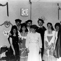 DLI Spanish students and instructor Mari Paz Aparicio (center), n.d.