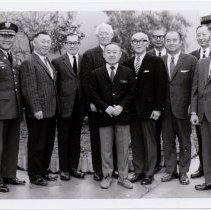 Col. Kai Rasmussen (ret.) visits Japanese Department, 1966.