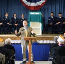 Photographer Tom Graves Speaks at Gold Medal Ceremony, 2012.