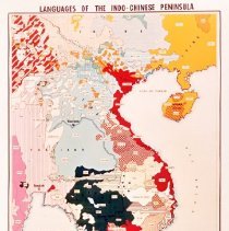 Indo-China Language Map, 1970.