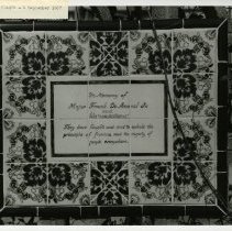 Ibero Americano Patio Plaque