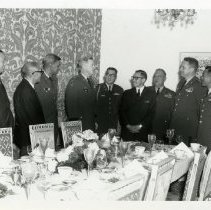 Nisei Hall Dedication -  Col. Kibbey M. Horne, Commandant Defense Language Institute West Coast (DLIWC), and Special Guests, March 7, 1969.