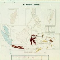 DLI West Coast, Linguistic Map of the Indonesian Languages, ca. 1970.