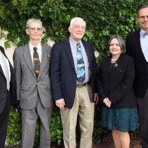 The "five" provosts of DLI -- individuals who had held the title, 2019.