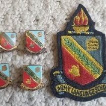 Army Language School Insignia Pins, 1960-61.
