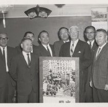 Visit to DLI by Colonel Kai Rasmussen (retired), 1966.