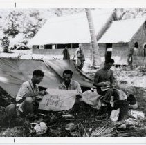 Nisei Translators at Work during WWII.
