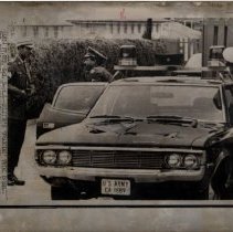 Private Billy Smith and Military Police Arrive at Trial at Fort Ord