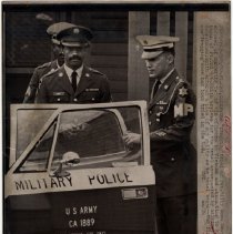 Private Billy D. Smith Arrives to his Trial at Fort Ord