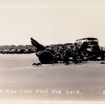 155 M.M. Howitzer Fort Ord Calif. #0105