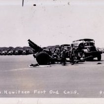 155 M.M. Howitzer Fort Ord Calif. #0105