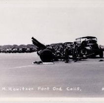 155 M.M. Howitzer Fort Ord Calif. #0105