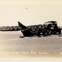 155 M.M. Howitzer Fort Ord Calif. #0105