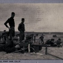 Machine Guns, Fort Ord, Calif.