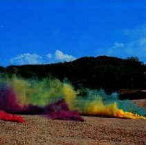 Multi-Color Smoke Display at Fort Ord