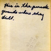 Soldiers on Parade Ground at Fort Ord