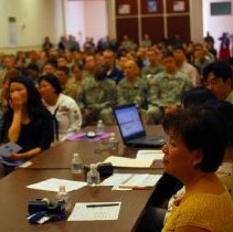 Audience at the 7th Annual Korean Speech Contest