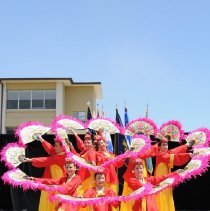 Grand Finale of the Korean Fan Dance Team on Language Day
