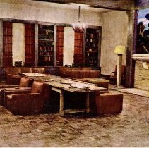 Reading Room in the Soldiers' Club at Fort Ord