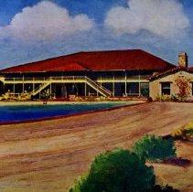 Exterior View of Soldiers' Club at Fort Ord