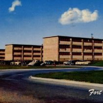 View of Fort Ord Barracks Looking Toward the Mountains