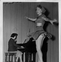 Woman Dancing Next to Piano, 1942-1944