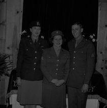 First WAC Wedding Hosted at SAAB, 1943