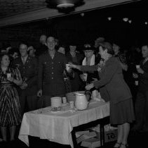 Guests at Lincoln Street USO Party, 1942-1944