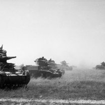 Soldiers Operating Scout Cars and Tanks,1942