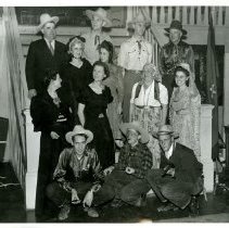 Guests at USO Gold Rush Party, 1944