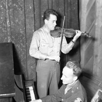 Men Playing the Violin and Piano Together, 1942-1944