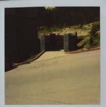 Fenced Structure Next to Building 647 at the Presidio of Monterey