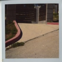 Fenced Structure Next to Building 647 at the Presidio of Monterey