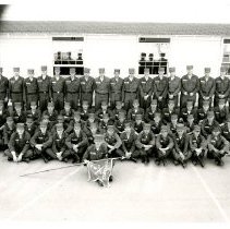 Group Photo of 3rd Training Brigade, B Company, 7th Battalion at Fort Ord