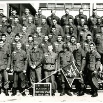 Group Photo for 1st Training Brigade, D Company, 3rd Platoon at Fort Ord