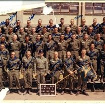 Group Photo for 3rd Training Brigade, A Company, 3rd Platoon at Fort Ord