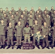 Group Photo for 3rd Training Brigade, A Company, 2nd Platoon at Fort Ord
