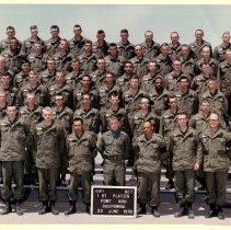 Group Photo for 1st Training Brigade, B Company, 1st Platoon at Fort Ord