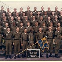 Group Photo of 3rd Training Brigade, H Company, 3rd Platoon at Fort Ord