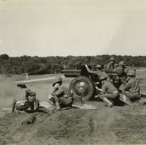 Soldiers Train with a 75mm Gun to Prepare for Army Day at Camp Ord