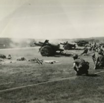Soldiers Operate 155mm Howitzers to Prepare for Army Day at Fort Ord