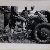 Soldiers Operate and Load a 105mm Howitzer