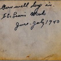 75mm Howitzer Positioned in Treeline at Fort Lewis