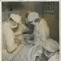 Army Surgeons Perform First Surgery at Newly Built Fort Ord Hospital