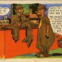 Army Antics Postcard Collection, 1940s