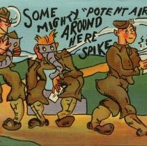Army Antics Postcard Collection, 1940s