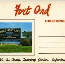 Fort Ord Postcard Collection, 1960s-1970s